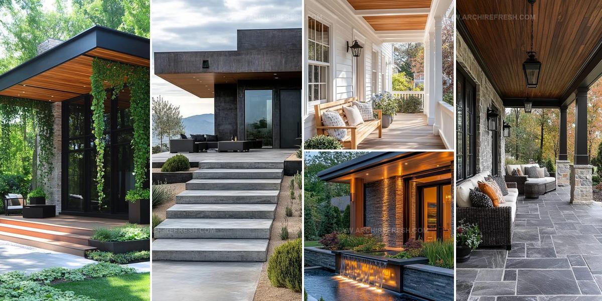 2329202 Contemporary Front Porch Ideas