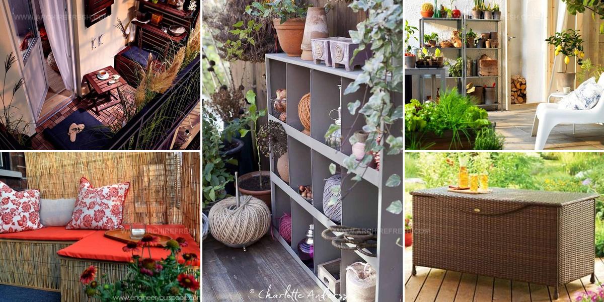3670900 Balcony Storage Ideas