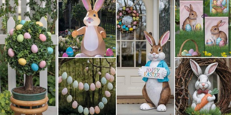 8158612 Fresh Easter Outdoor Decorations Ideas