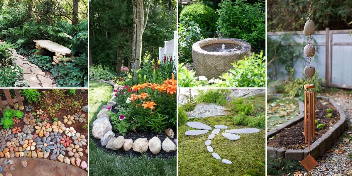 6011758 Stone Garden Decoration Inspiration