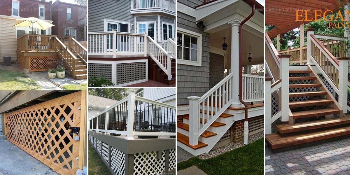 7007798 Under Deck Lattice Ideas