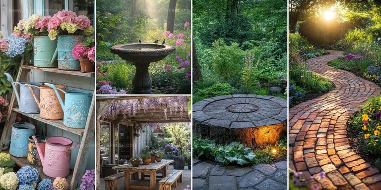 5097221 Vintage Garden Decor Ideas