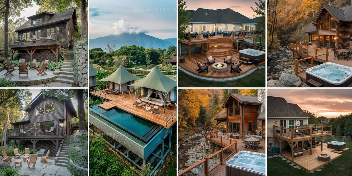7016808 Two-Level Deck Ideas