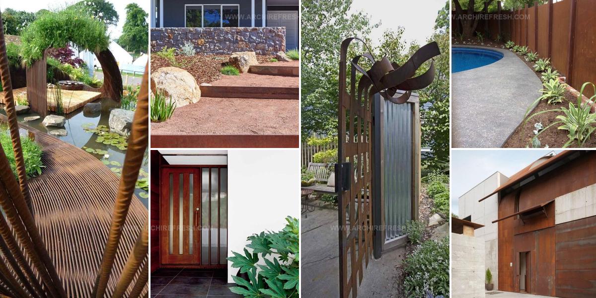 3387840 Corten Steel Landscaping Ideas