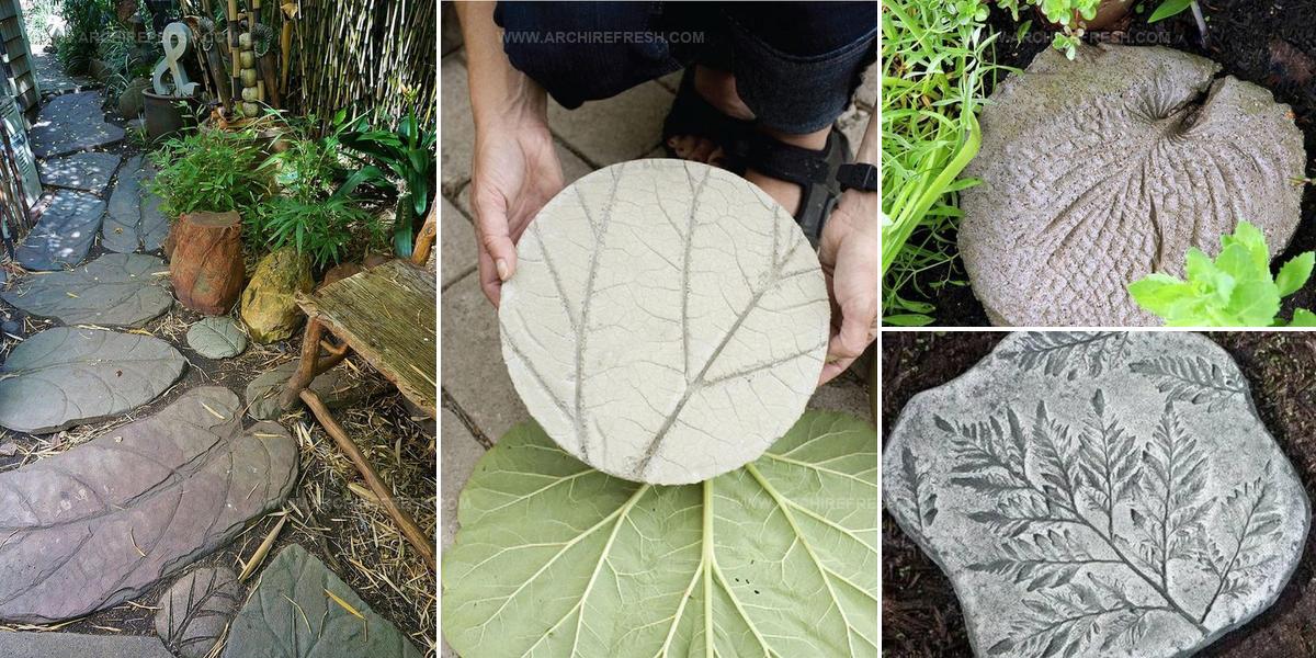 6505161 Embossed Concrete Stepping Stone Ideas