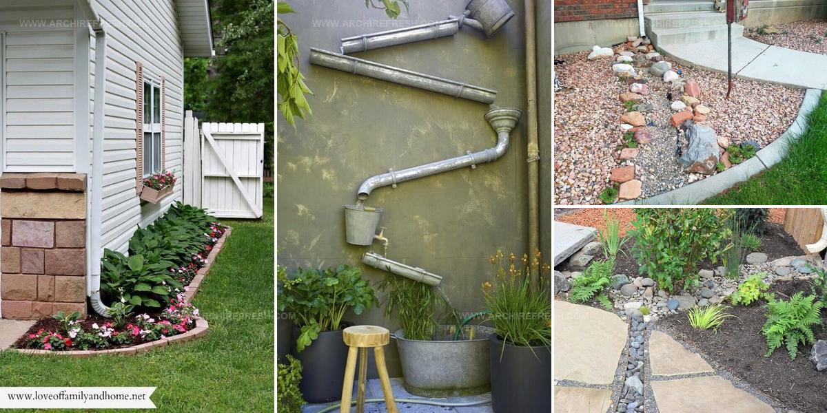 4876976 Downspout Landscaping Ideas