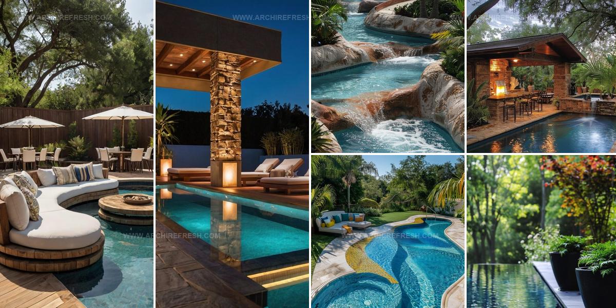 1776536 Stylish Pool Deck Decorating Ideas