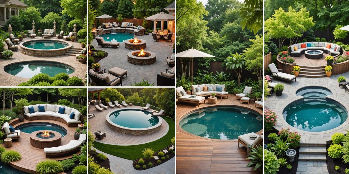 3423713 Round Pool Deck Ideas