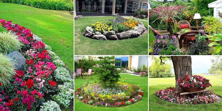 1988862 Flower Landscaping Ideas