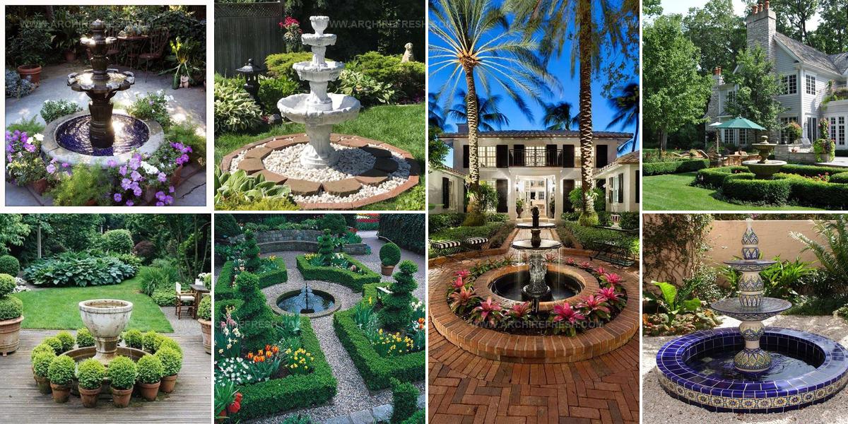 4443522 Water Fountain Landscaping Ideas