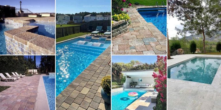 2688700 Stone Pool Deck Design Ideas