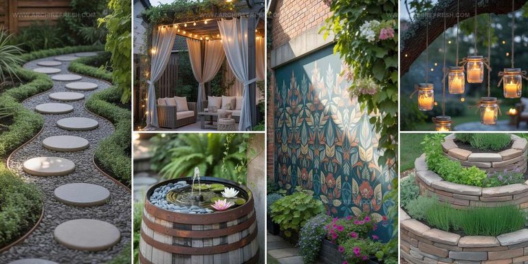 2502329 Cozy Greenery Backyards
