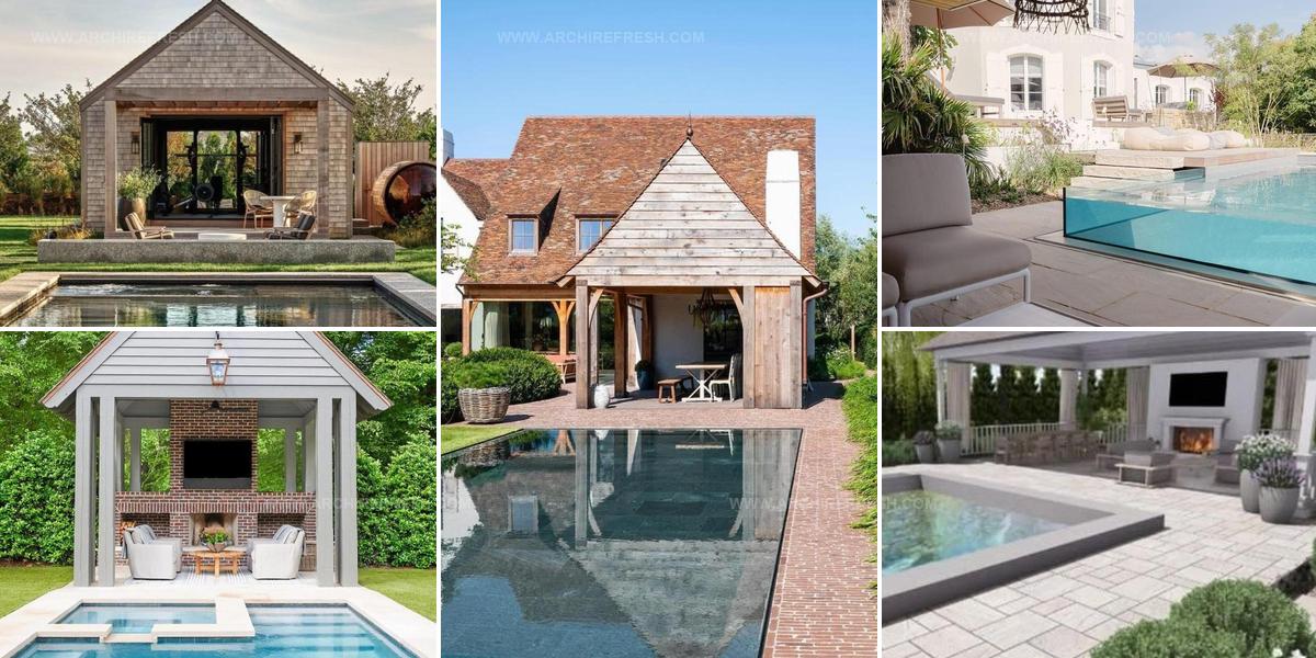 5952750 Stunning Pool House Design Ideas