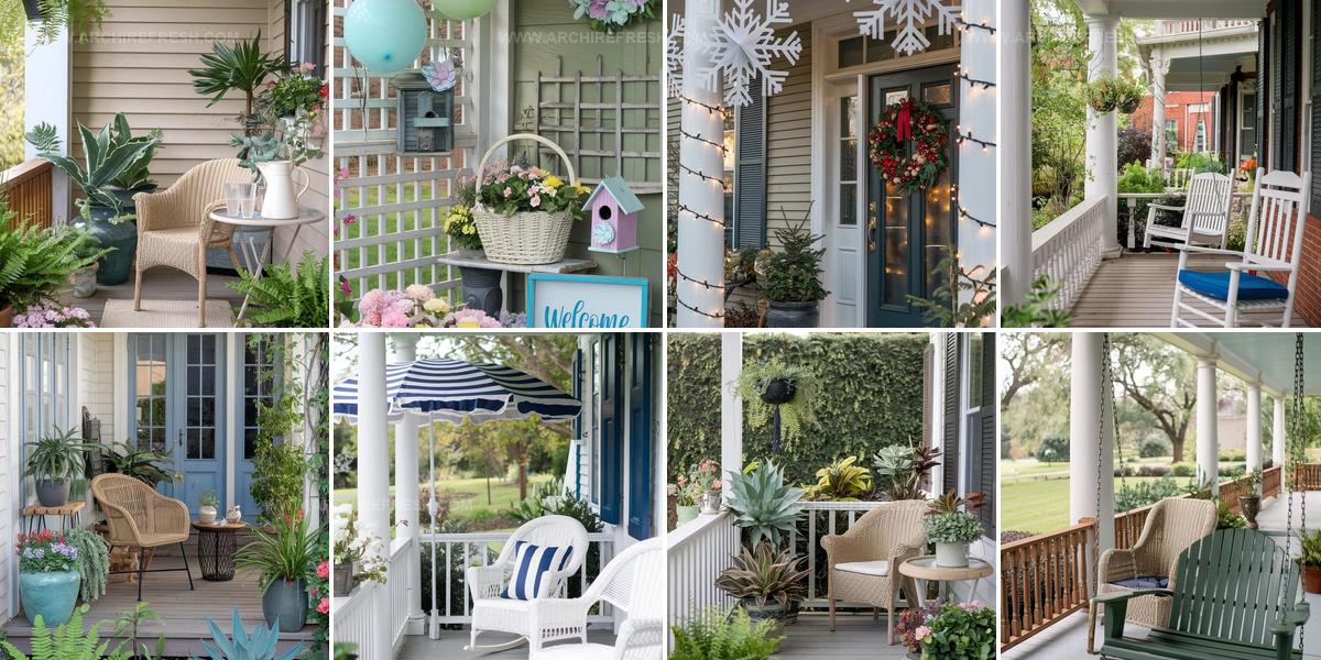 9461137 Front Porch Decorating Ideas
