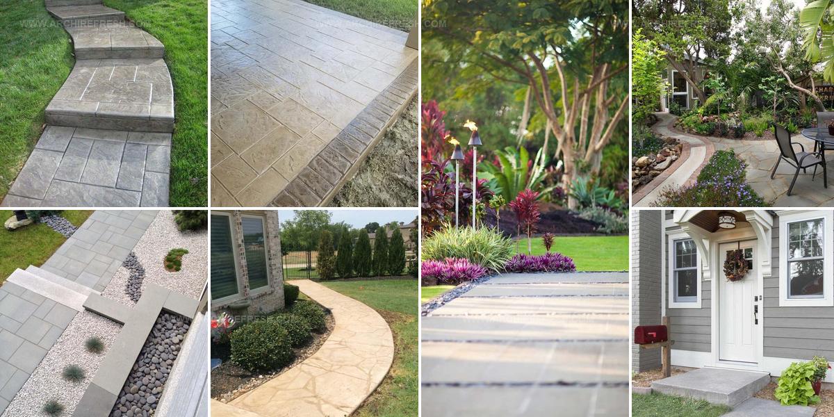 2538093 Concrete Walkway Ideas