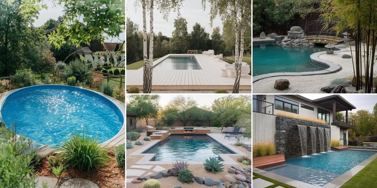3100862 Productive Above Ground Pool Landscaping Ideas