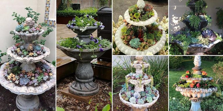 1382511 Fountain Planter Ideas