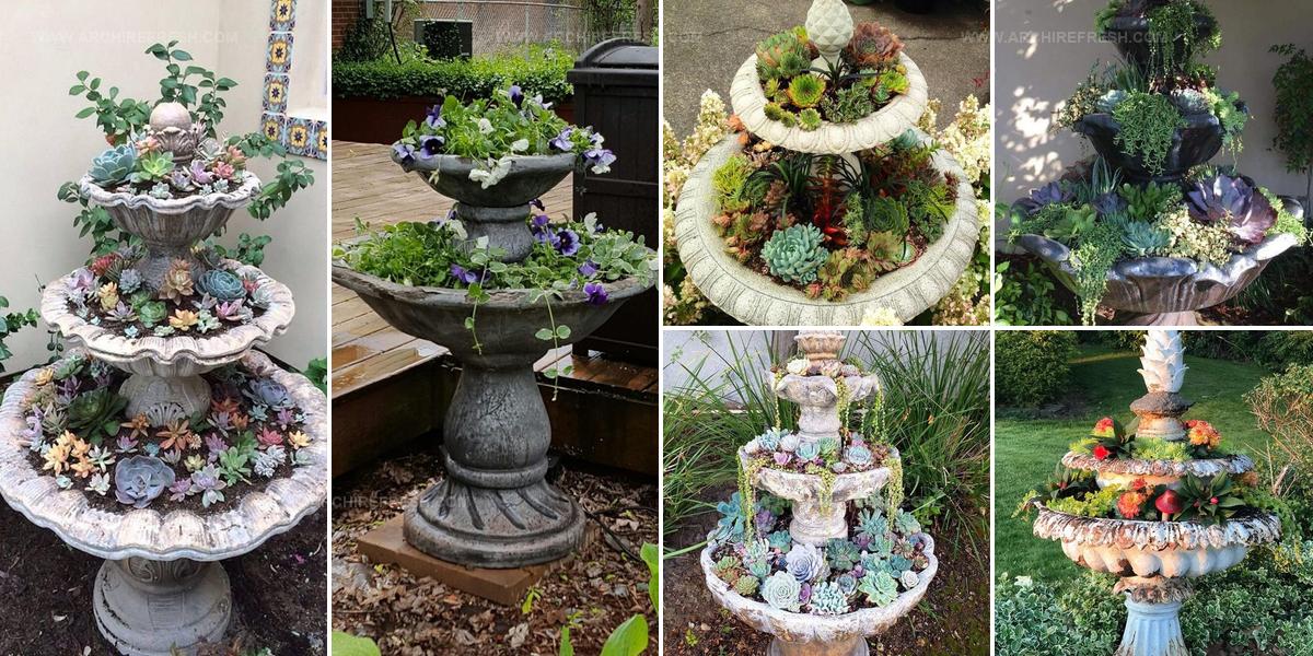 1382511 Fountain Planter Ideas
