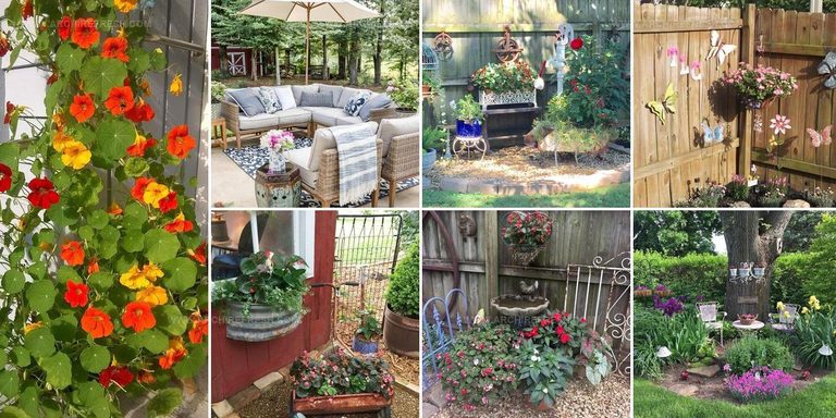6559884 DIY Garden Corner Decorating Ideas