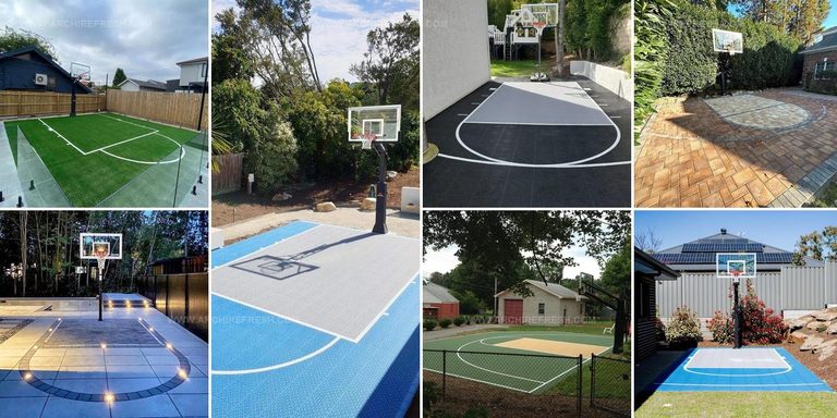 9676040 Backyard Basketball Court Ideas