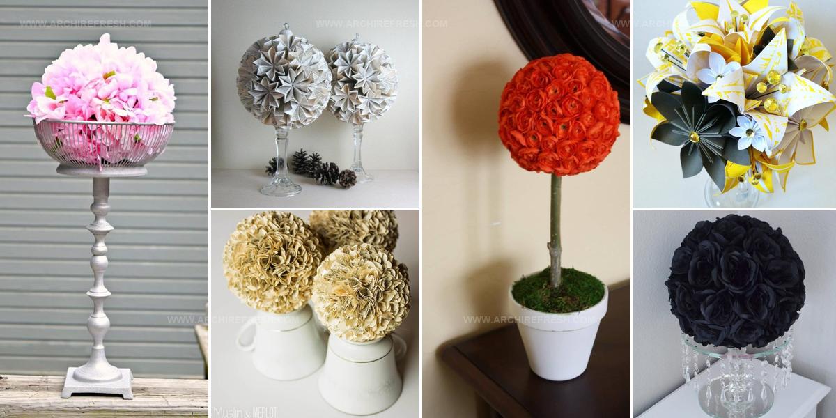 6175076 Flower Ball Decoration Ideas