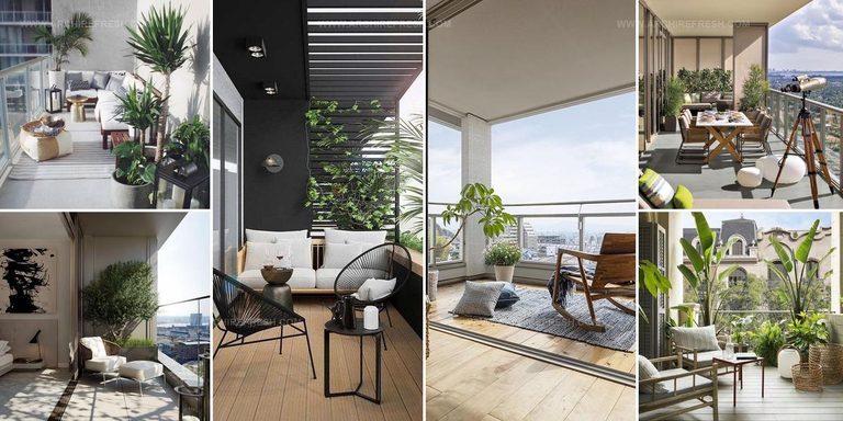 5418123 Contemporary Balcony Decor Ideas