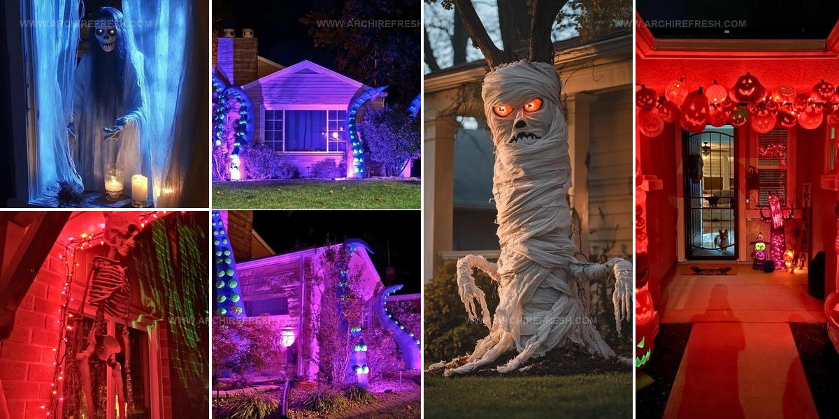 2459212 Simple Outdoor Halloween Decorations