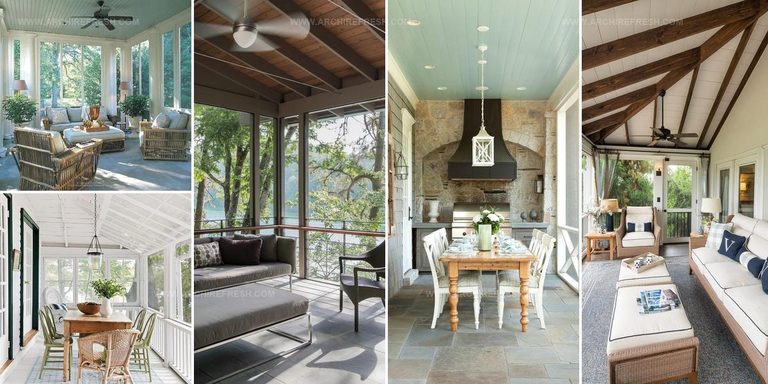 4329924 Laid-Back Screened Porch Design Ideas