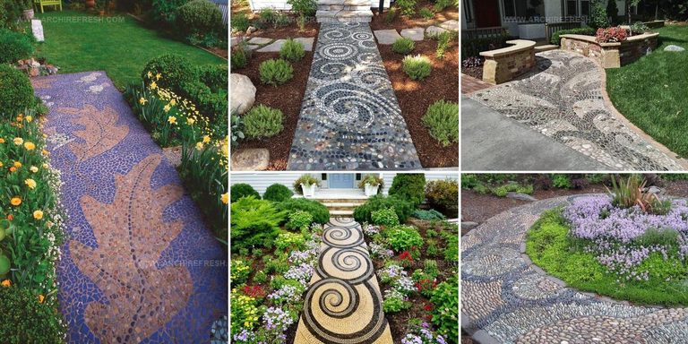 5436939 Mosaic Walkway Ideas