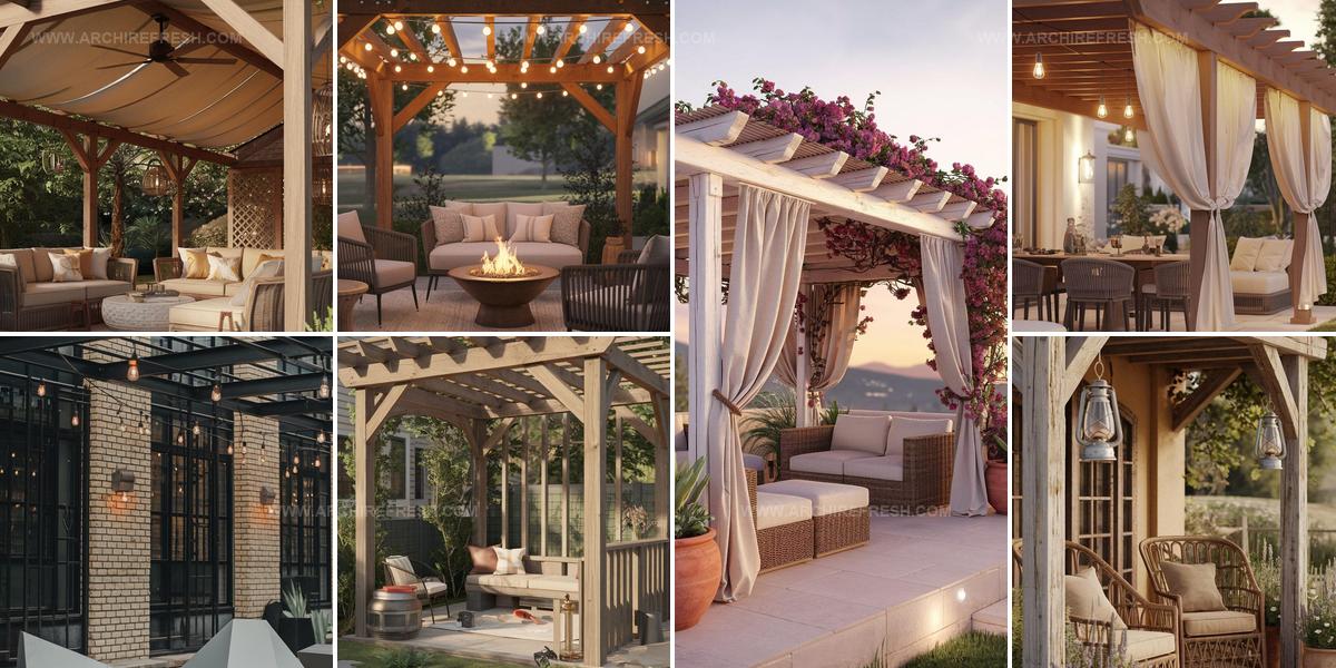 4571097 Clever Stunning Pergola Ideas