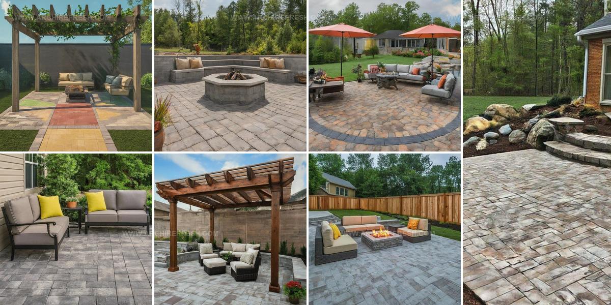7287513 Creative 1212 Paver Patio Ideas