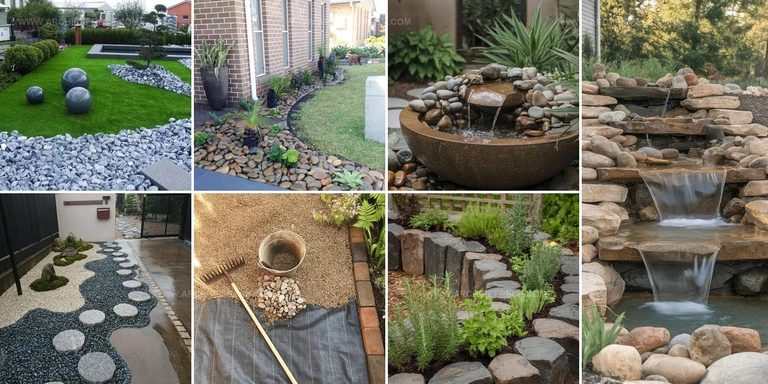 8545593 Plush River Rock Landscaping Ideas