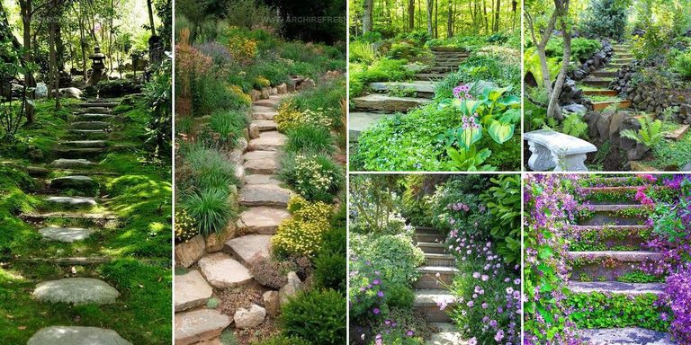 8585984 Courtyard Stone Stair Ideas