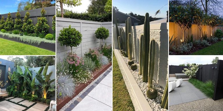 1963811 Fence Landscaping Inspiration