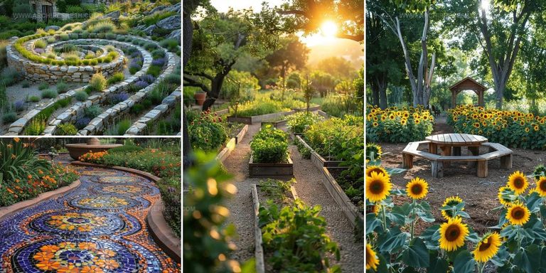 9111763 Bohemian Hippie Garden Ideas