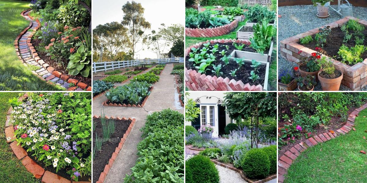 3569647 Brick Edging Ideas For Gardens
