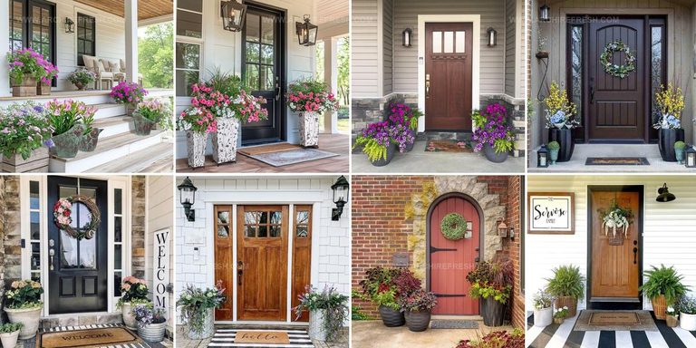 1004810 Front Porch Flower Pot Inspiration