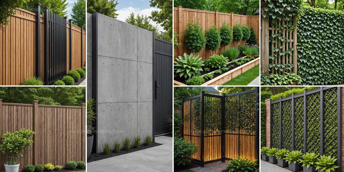 6021717 Unique Privacy Fence Ideas