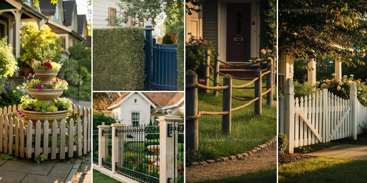 2735951 Stylish Low Fence Front Yard Ideas