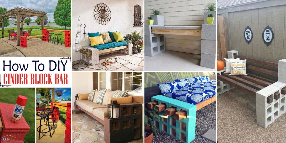 6999361 Cinder Block Bench Ideas