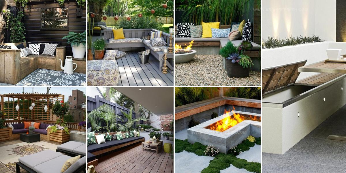 7367741 L Shaped Outdoor Bench Ideas