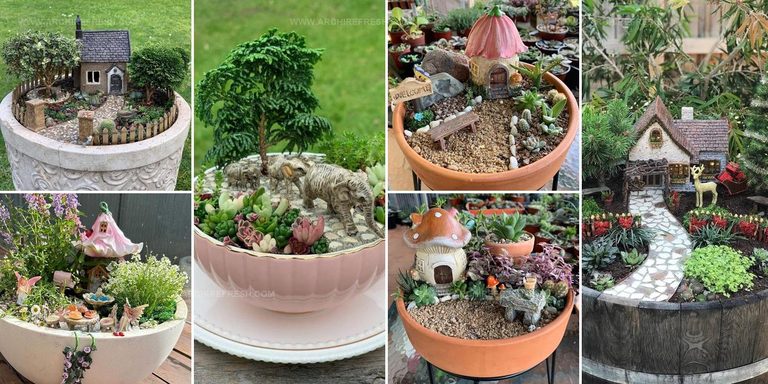 5948207 Mini Fairy Garden Ideas