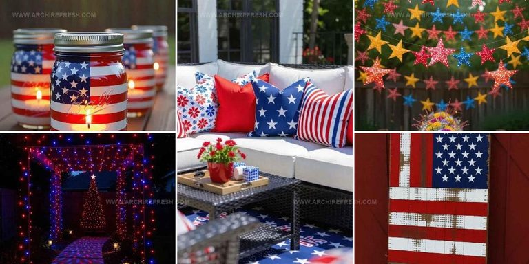4332627 Outdoor 4th of July Decoration Ideas