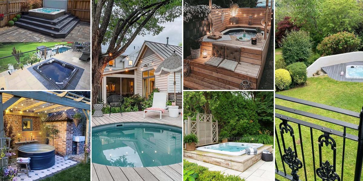 5171448 Hot Tub Landscaping Ideas