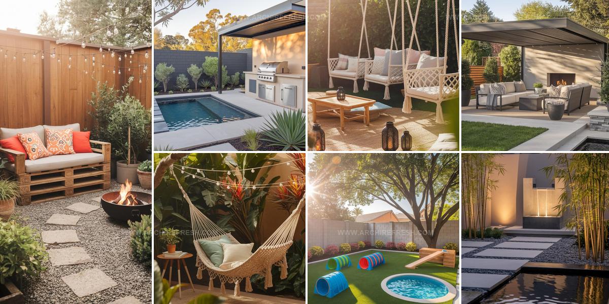9270402 Creative & Beautiful Backyard Ideas