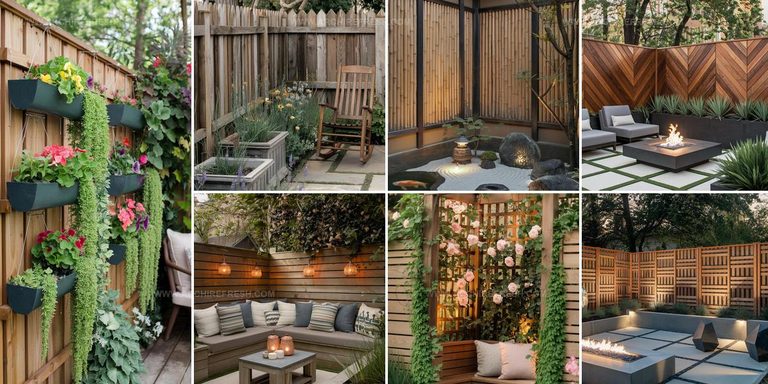 8455226 Garden Wood Fence Ideas