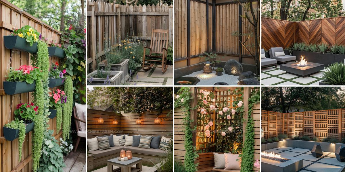 8455226 Garden Wood Fence Ideas