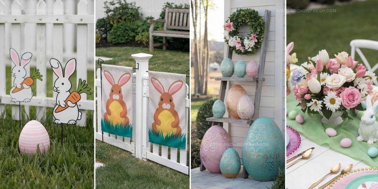 6199103 Coastal Easter Yard Decorations