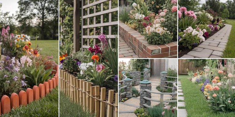 9517888 Best Flower Bed Edging Ideas