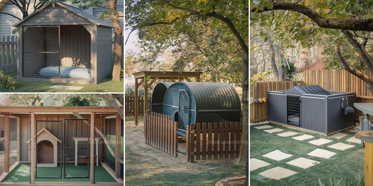 6251873 Top Outdoor Dog Kennel Ideas